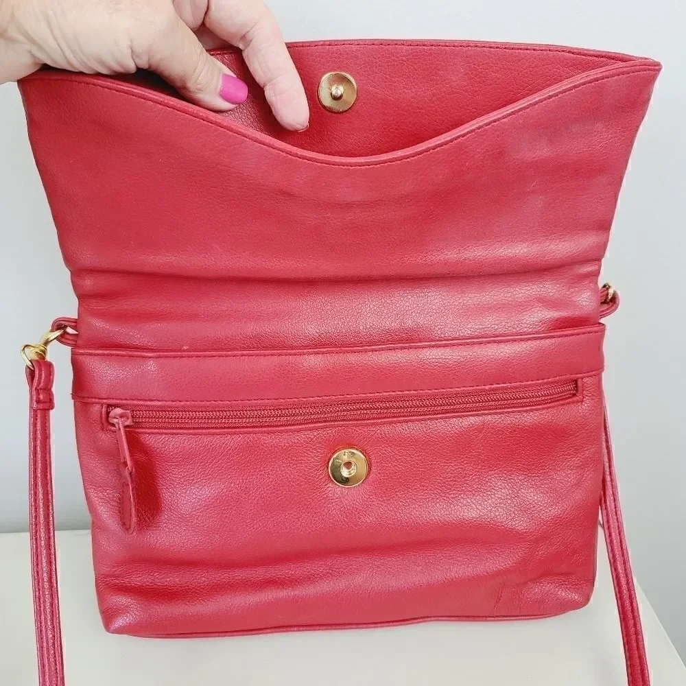 Via Piaggi Leather Purse